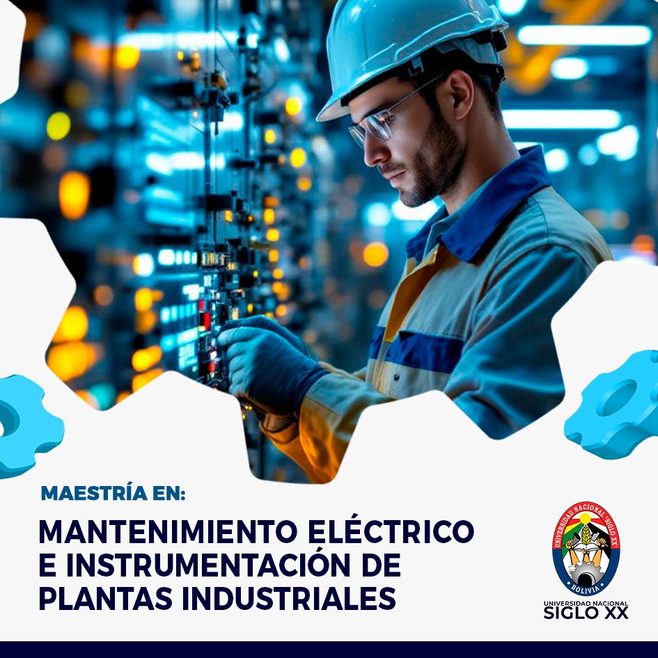 Portada del programa MAESTRÍA EN MANTENIMIENTO ELÉCTRICO E INSTRUMENTACIÓN DE PLANTAS INDUSTRIALES