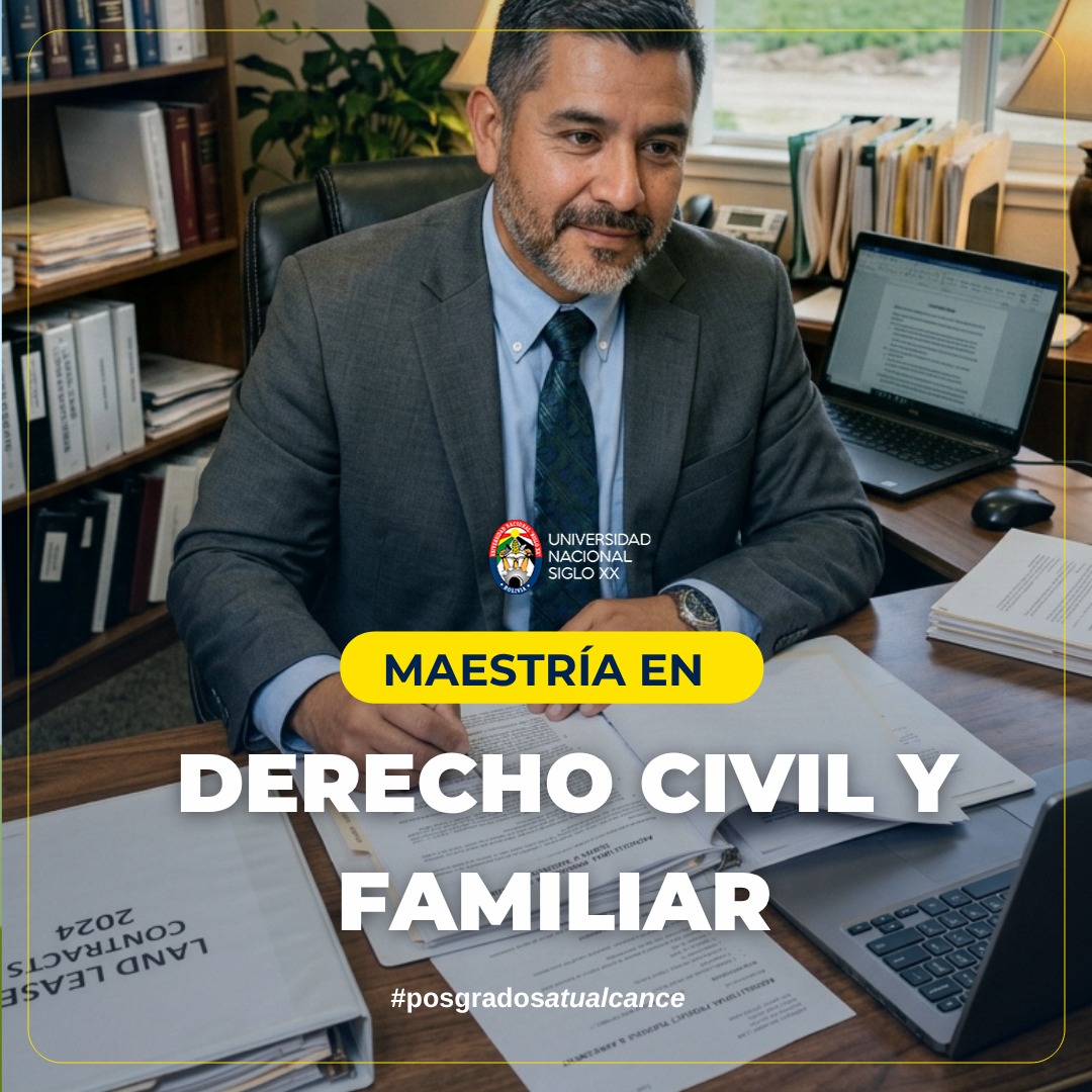 Portada del programa DERECHO CIVIL Y FAMILIAR