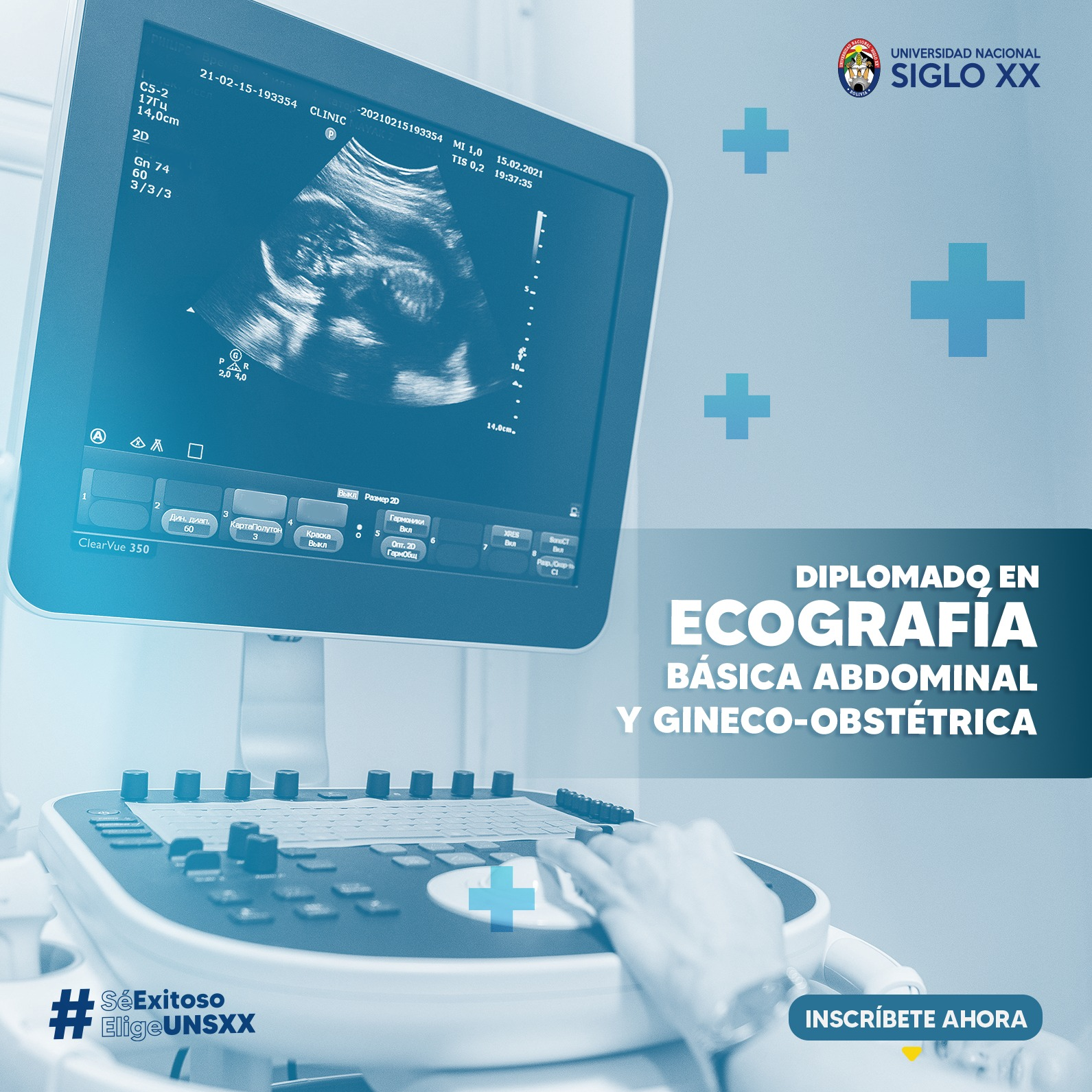 Portada del programa Ecografía Básica Abdominal Y Ginecoobstétrica