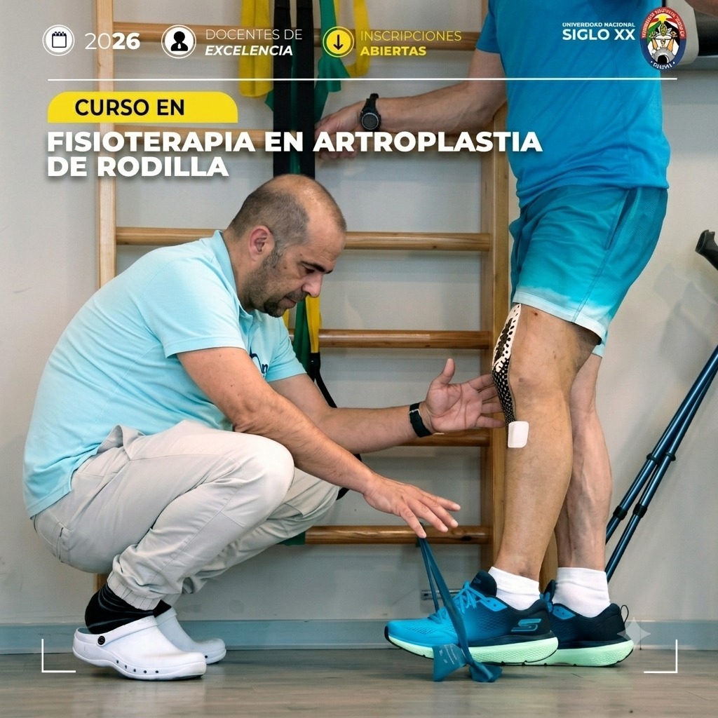 Portada del programa FISIOTERAPIA EN ARTROPLASTIA DE RODILLA