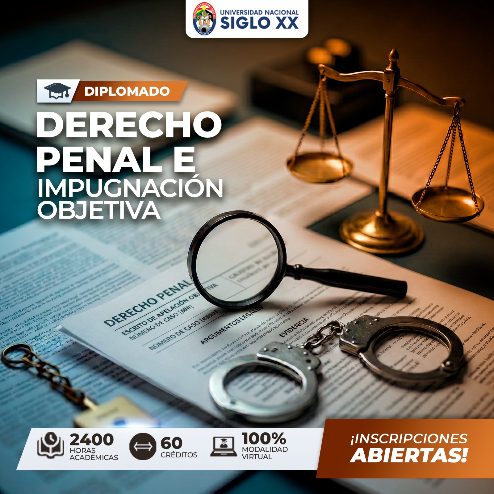 Portada del programa Derecho Penal e Imputación Objetiva