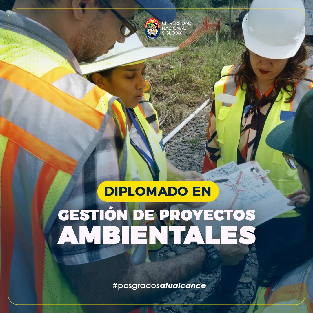 Portada del programa GESTIÓN DE PROYECTOS AMBIENTALES
