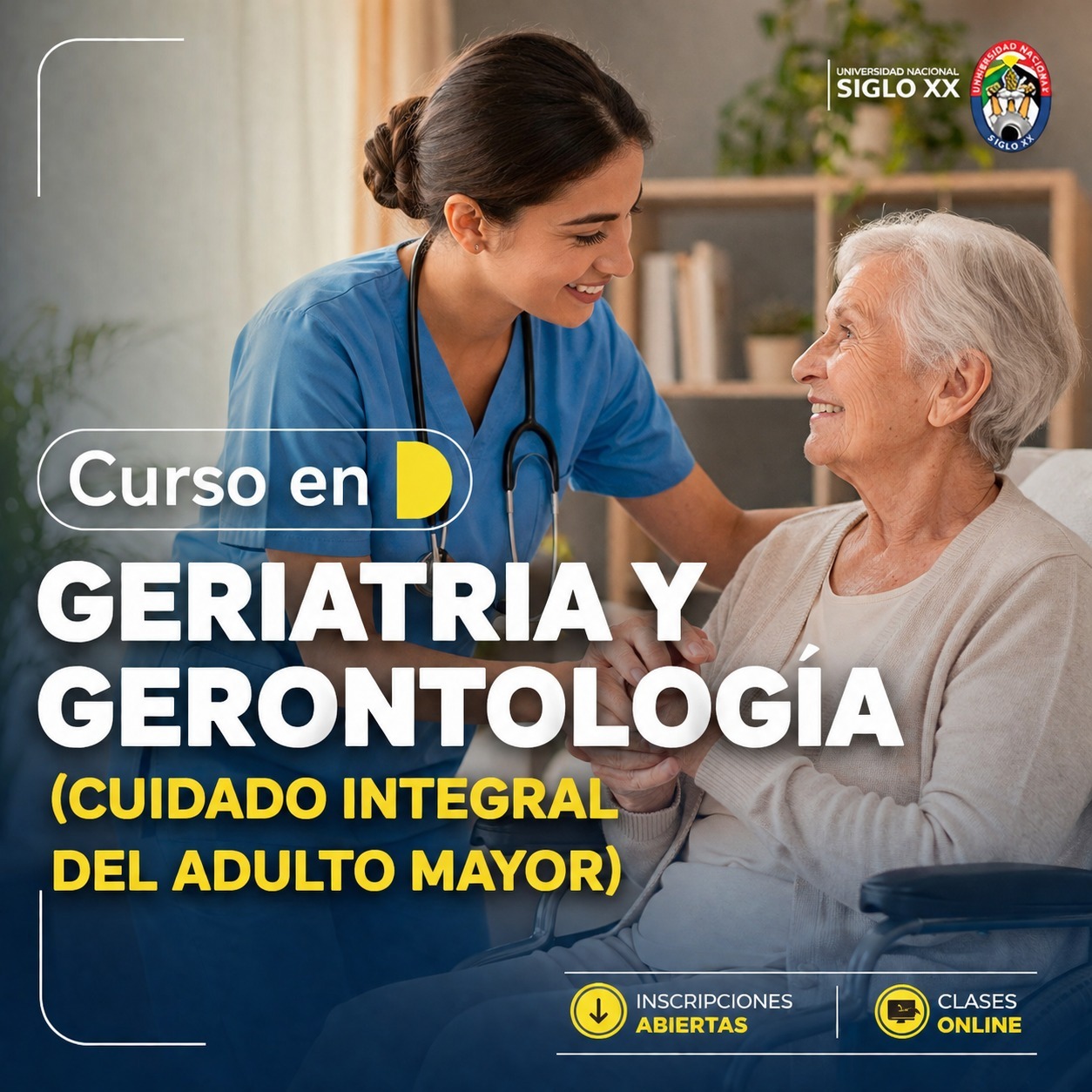 Portada del programa GERIATRIA Y GERONTOLOGIA (CUIDADO INTEGRAL DEL ADULTO MAYOR)