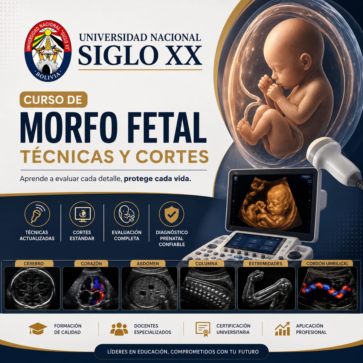 Portada del programa MORFO FETAL TÉCNICAS Y CORTES