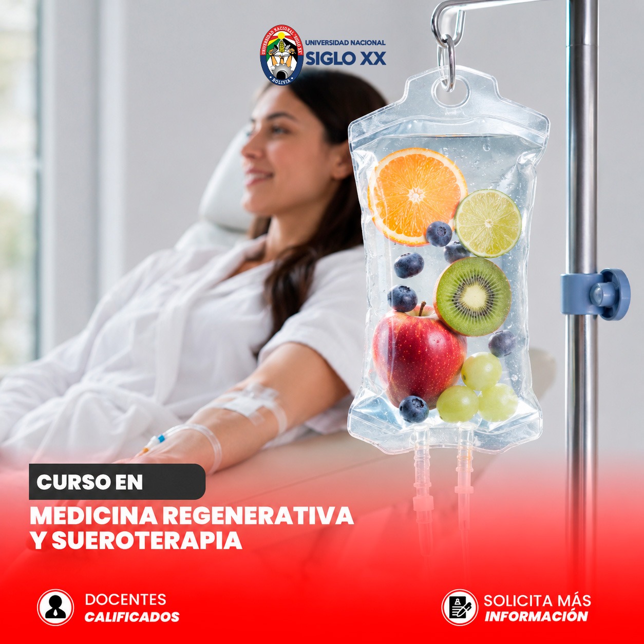 Portada del programa MEDICINA REGENERATIVA Y SUEROTERAPIA