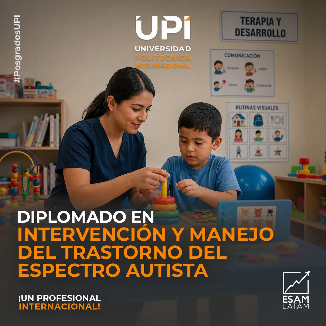 Portada del programa Intervención y Manejo del Trastorno del Espectro Autista