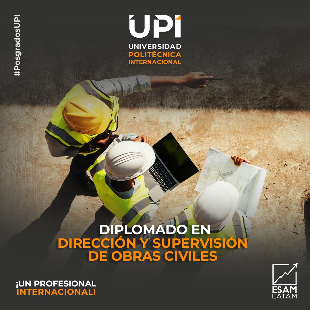 Portada del programa Dirección y Supervisión de Obras Civiles