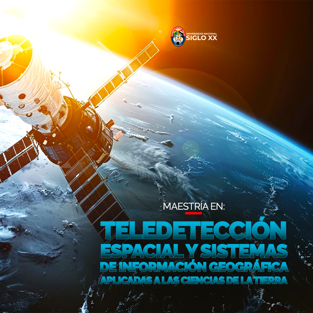 Portada del programa TELEDETECCIÓN ESPACIAL Y SISTEMAS DE INFORMACIÓN GEOGRÁFICA APLICADAS A LAS CIENCIAS DE LA TIERRA