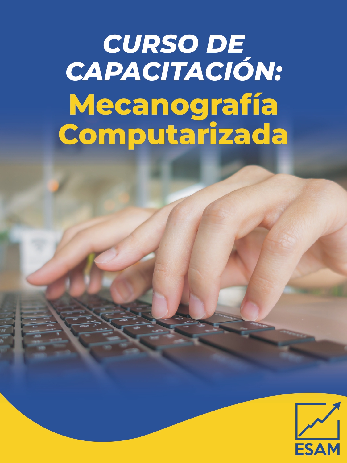Portada del programa Mecanografía Computarizada