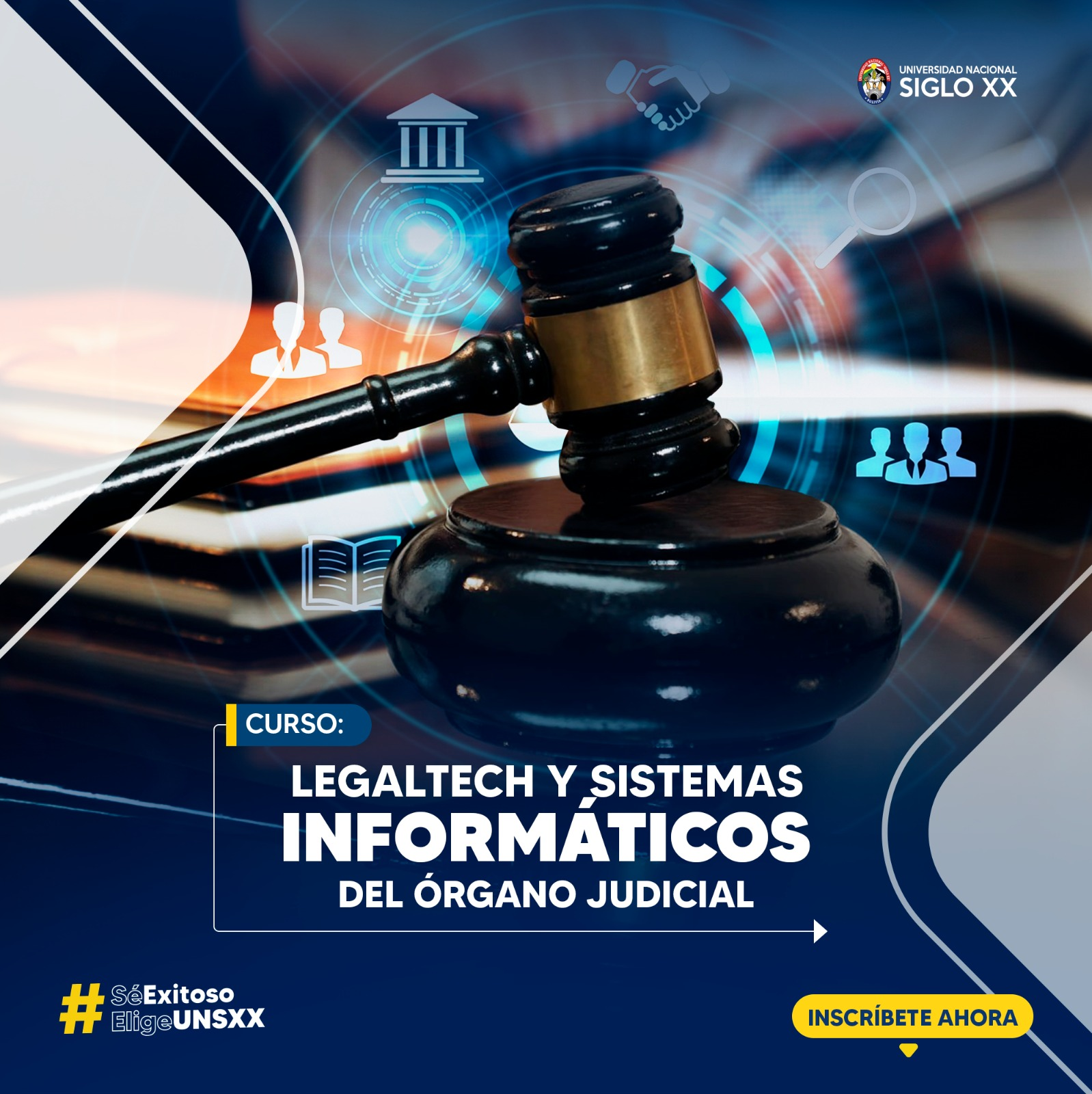 Portada del programa LEGALTECH Y SISTEMAS INFORMÁTICOS DEL ÓRGANO JUDICIAL