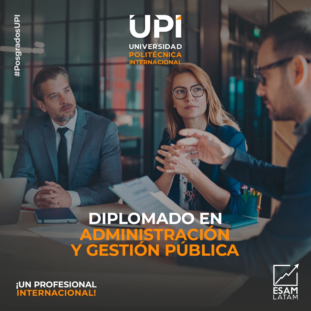 Portada del programa Administración y Gestión Pública