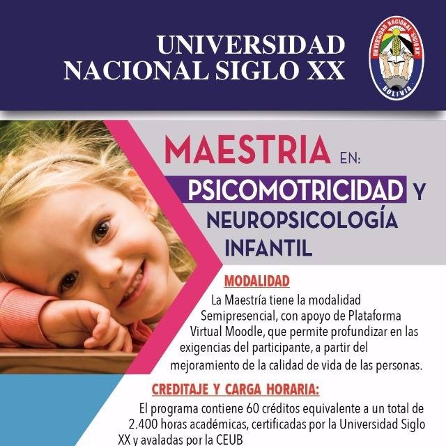 Maestría En Psicomotricidad Y Neuropsicología Infantil