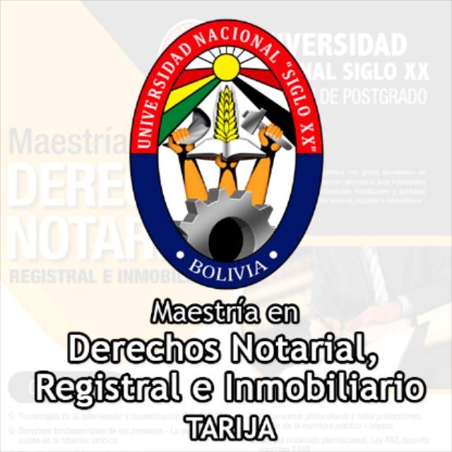 Pordata del programa Maestría  En Derecho Notarial, Registral E Inmobiliario